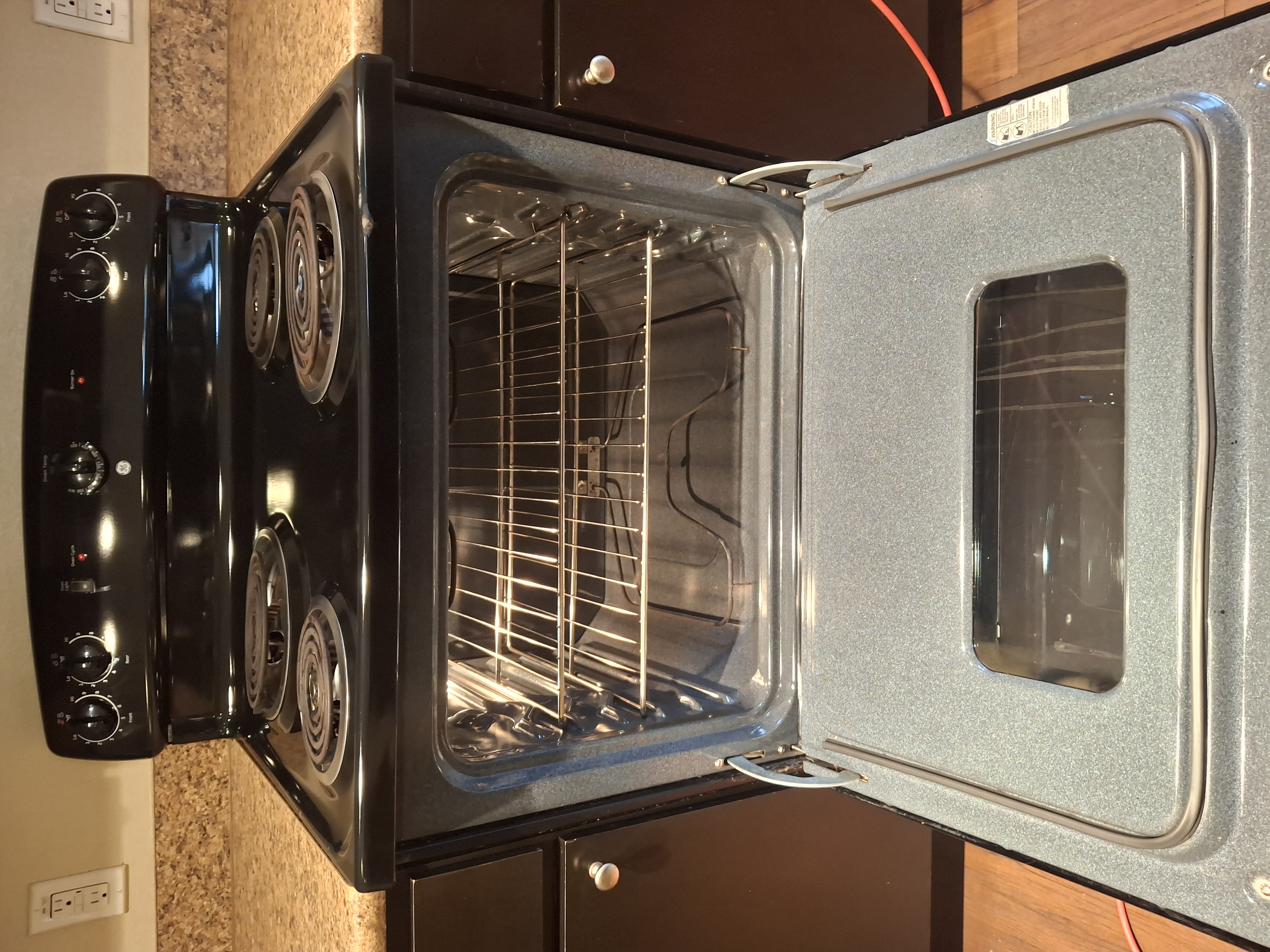 Cleaned oven