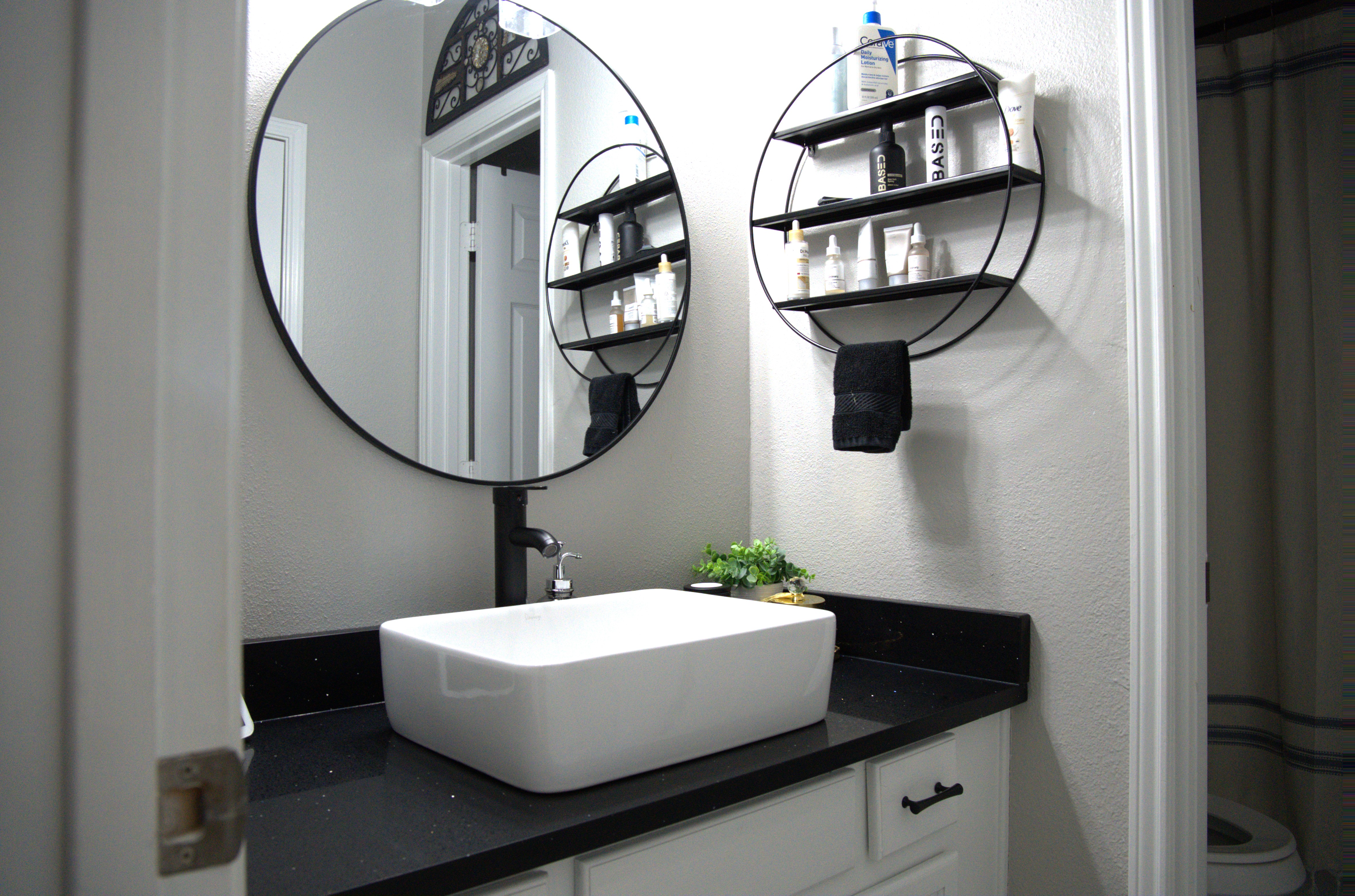 Clean bathroom